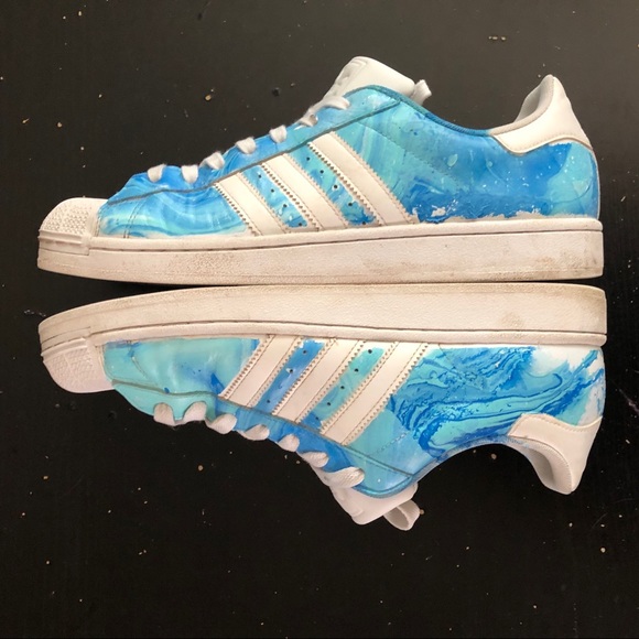 Custom Adidas Superstar Hydro Dip - Picture 1 of 10